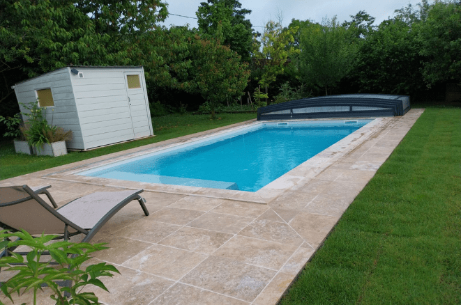 photo de piscine rénovée