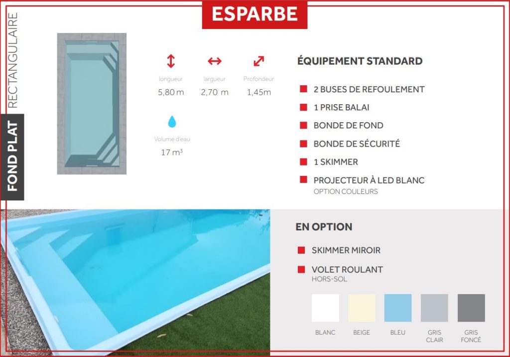 PISCINE ESPARBE