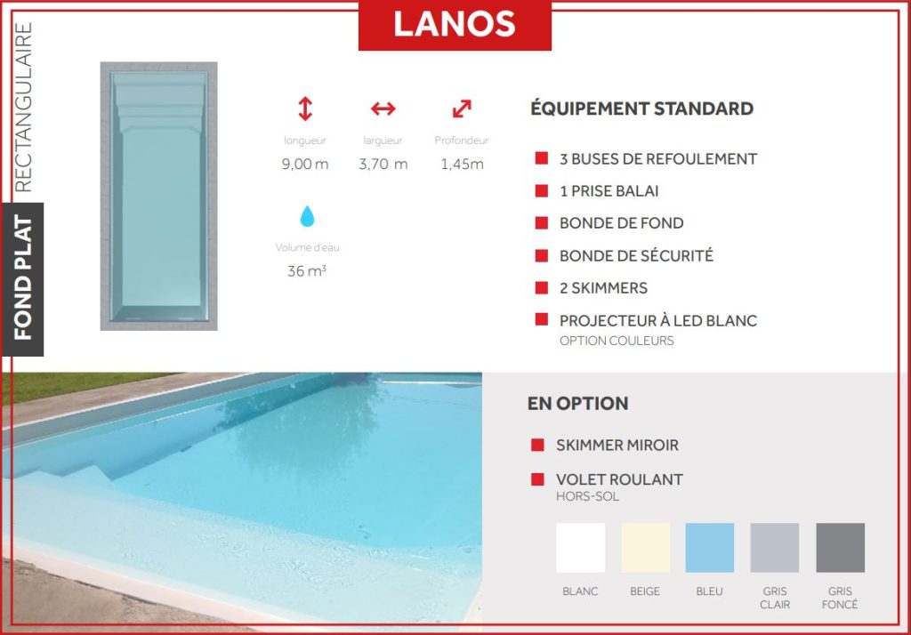MODELE LANOS PISCINE