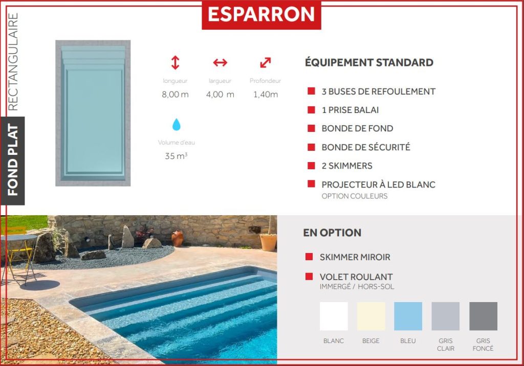 MODELE PISCINE ESPARRON