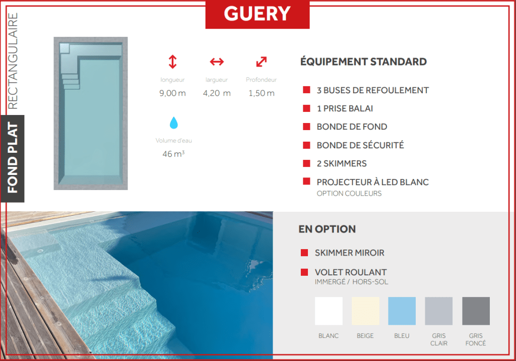 MODELE PISCINE GUERY