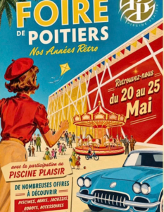 piscines plaisirs à la foire de Poitiers mai 2026