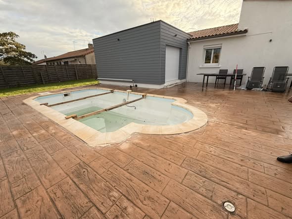 aménagement d'une piscine à Poitiers